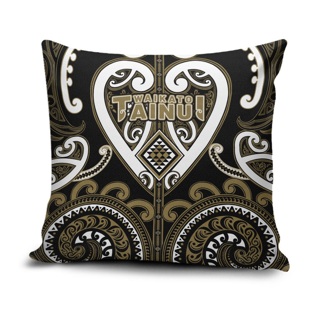 Aotearoa Waikato Tainui Pillow Cover Maori Tribal Pattern