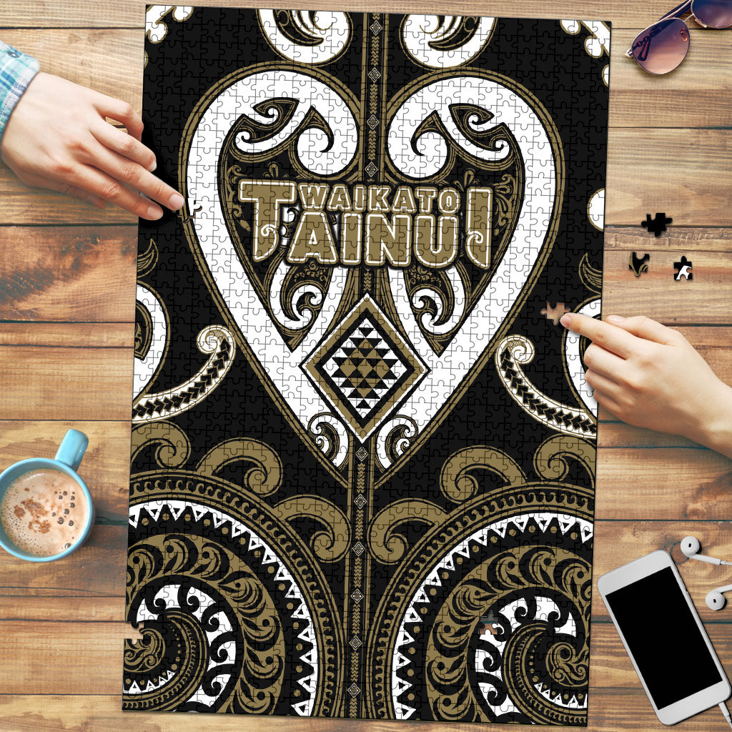 Aotearoa Waikato Tainui Puzzle Maori Tribal Pattern