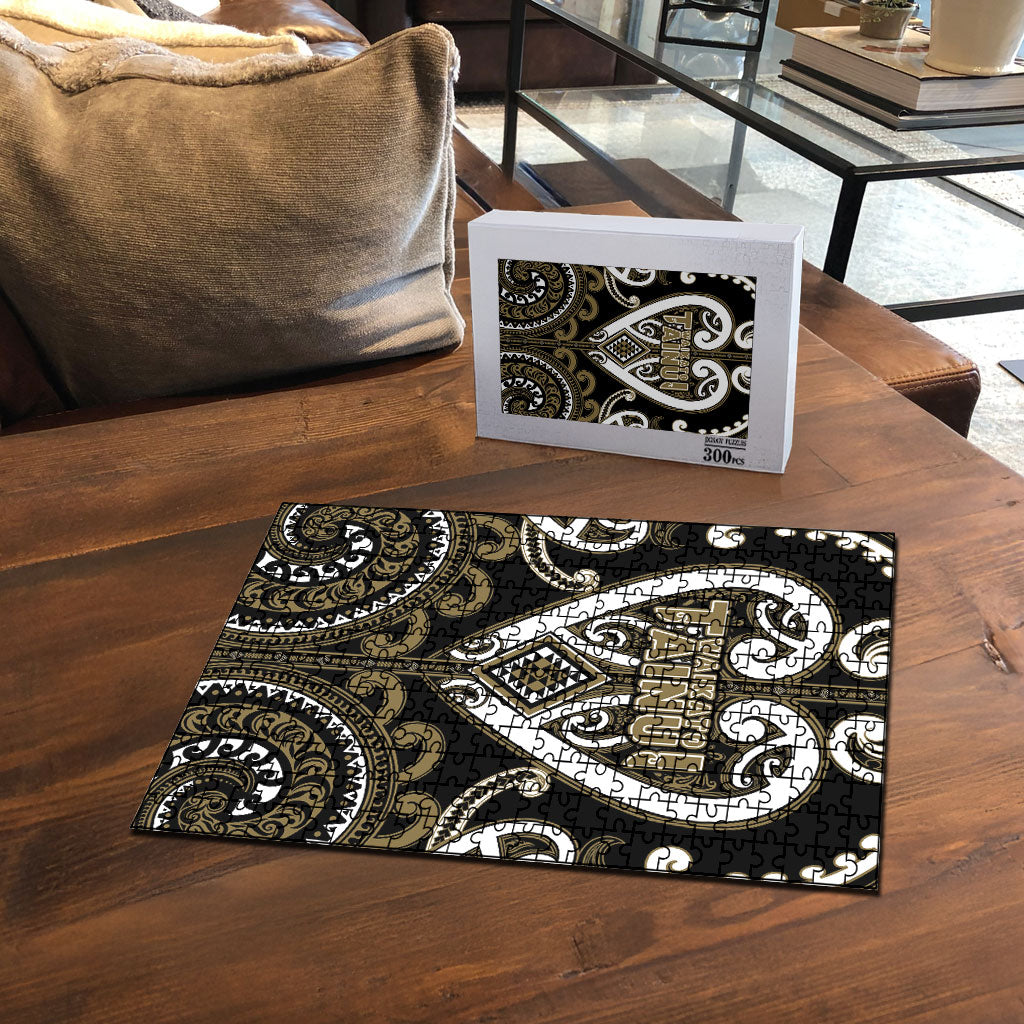 Aotearoa Waikato Tainui Puzzle Maori Tribal Pattern