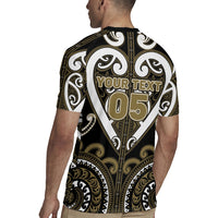Custom Aotearoa Waikato Tainui Rugby Jersey Maori Tribal Pattern
