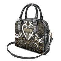 Aotearoa Waikato Tainui Shoulder Handbag Maori Tribal Pattern