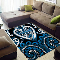 Aotearoa Ngati Kahungunu Area Rug Maori Tribal Pattern