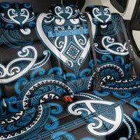 Aotearoa Ngati Kahungunu Back Car Seat Cover Maori Tribal Pattern