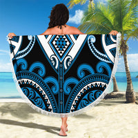 Aotearoa Ngati Kahungunu Beach Blanket Maori Tribal Pattern