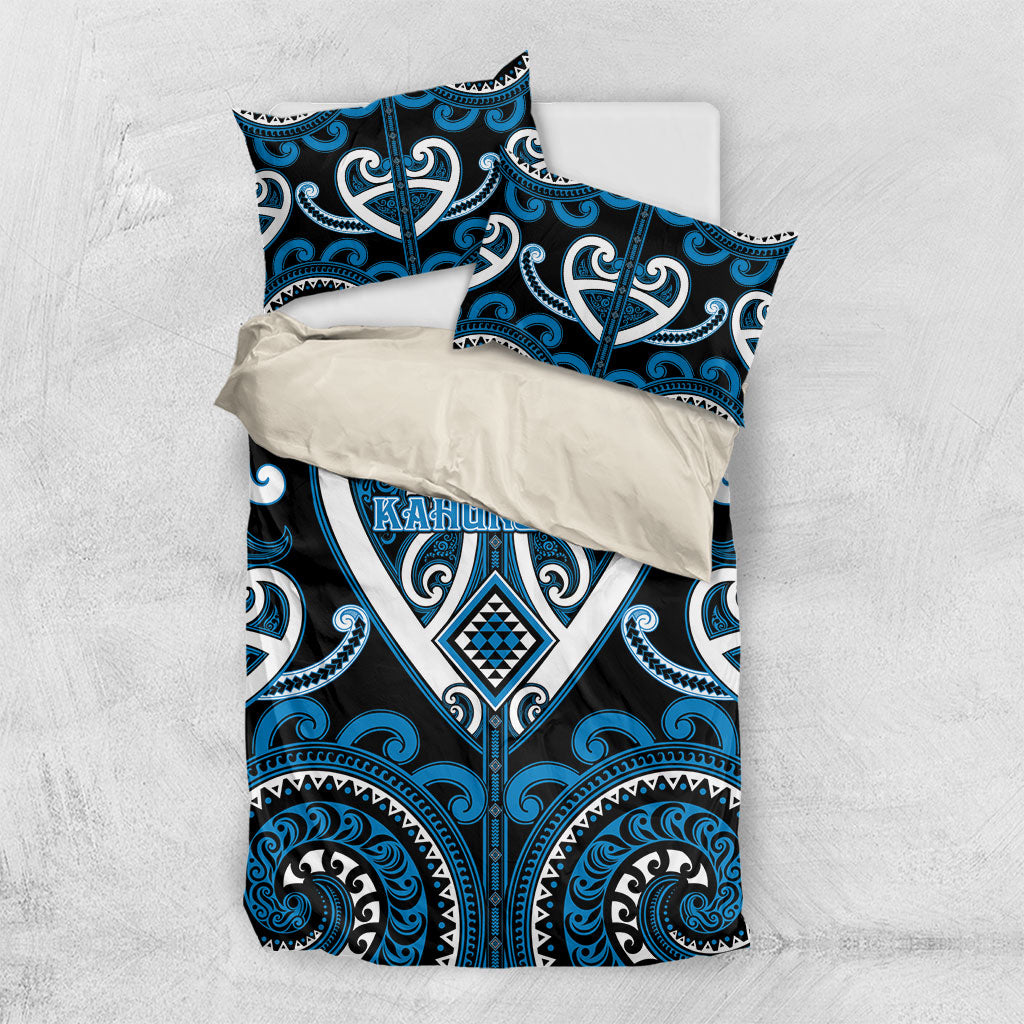 Aotearoa Ngati Kahungunu Bedding Set Maori Tribal Pattern
