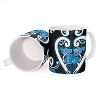 Custom Aotearoa Ngati Kahungunu Ceramic Mug Maori Tribal Pattern