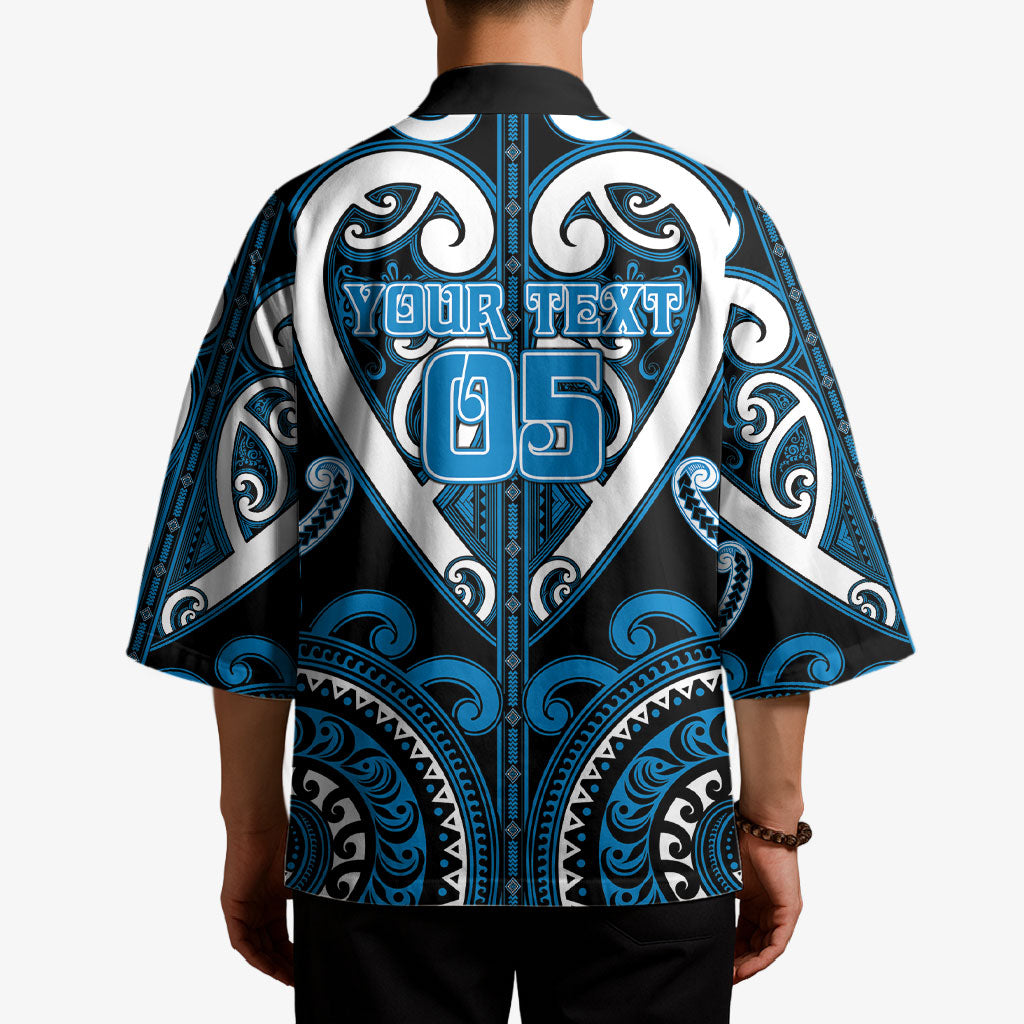 Custom Aotearoa Ngati Kahungunu Kimono Maori Tribal Pattern