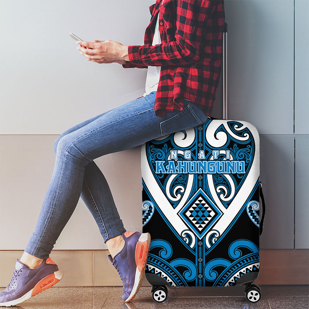 Aotearoa Ngati Kahungunu Luggage Cover Maori Tribal Pattern