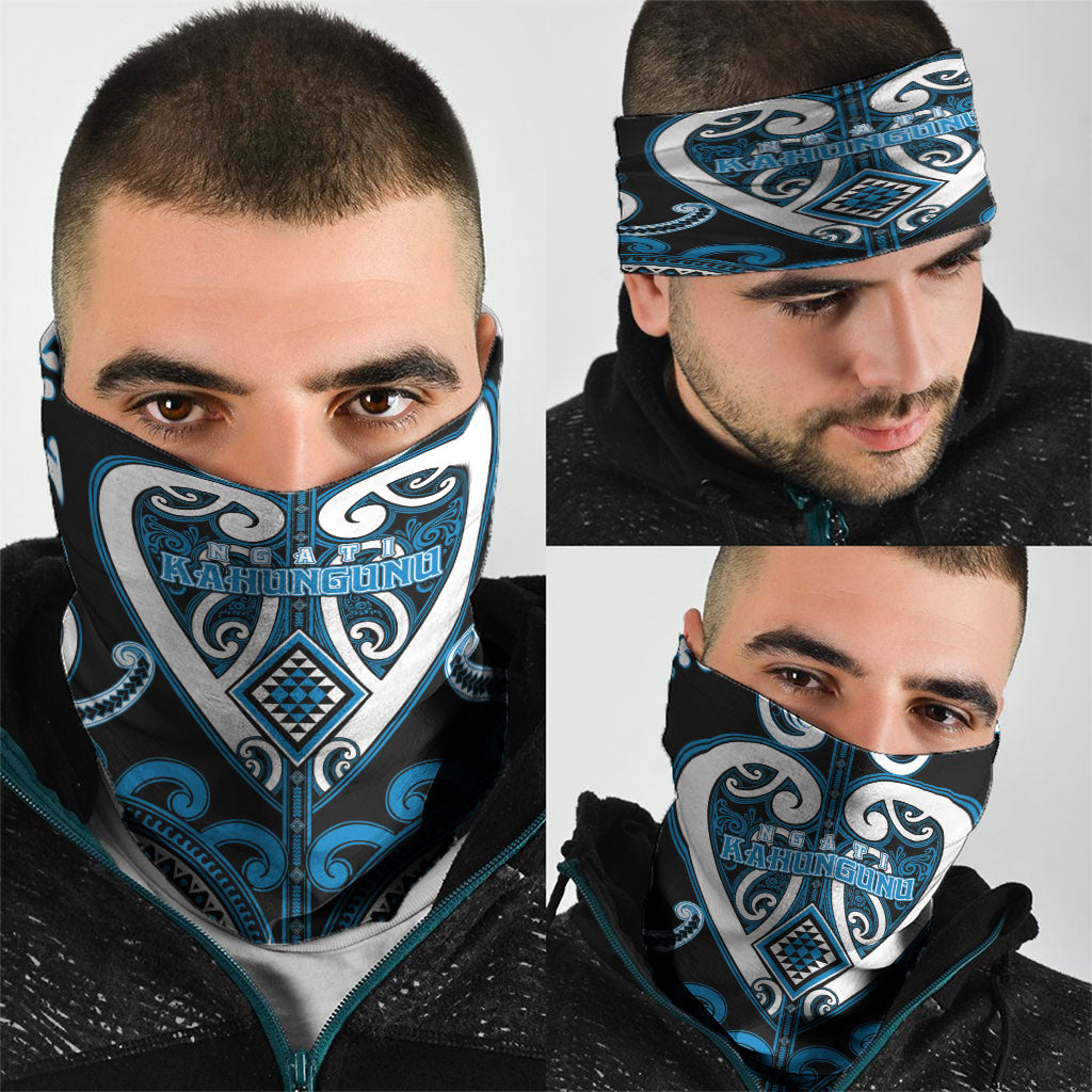 Aotearoa Ngati Kahungunu Neck Gaiter Maori Tribal Pattern
