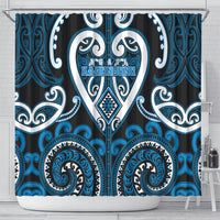 Aotearoa Ngati Kahungunu Shower Curtain Maori Tribal Pattern