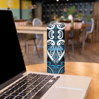Custom Aotearoa Ngati Kahungunu Skinny Tumbler Maori Tribal Pattern