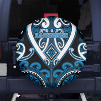 Aotearoa Ngati Kahungunu Spare Tire Cover Maori Tribal Pattern