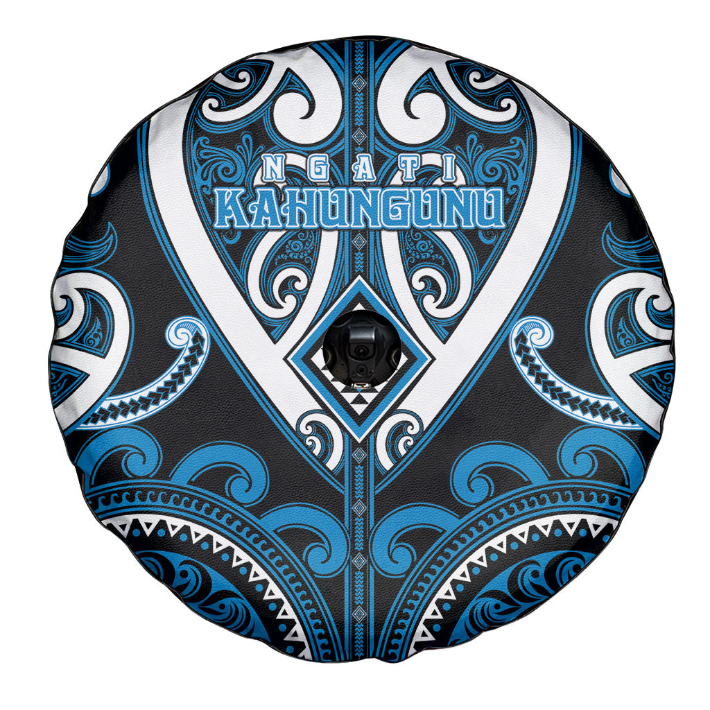 Aotearoa Ngati Kahungunu Spare Tire Cover Maori Tribal Pattern