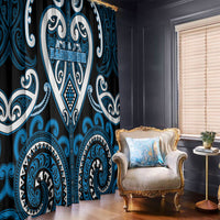 Aotearoa Ngati Kahungunu Window Curtain Maori Tribal Pattern