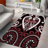 Aotearoa Te Arawa Area Rug Maori Tribal Pattern