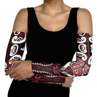 Custom Aotearoa Te Arawa Arm Sleeves Maori Tribal Pattern