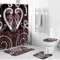 Aotearoa Te Arawa Bathroom Set Maori Tribal Pattern