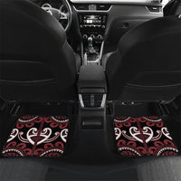 Custom Aotearoa Te Arawa Car Mats Maori Tribal Pattern