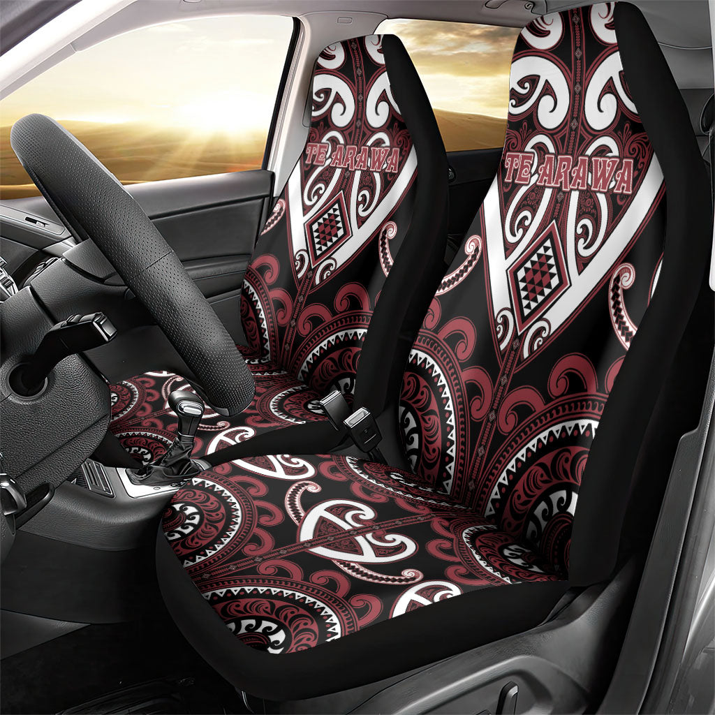 Aotearoa Te Arawa Car Seat Cover Maori Tribal Pattern