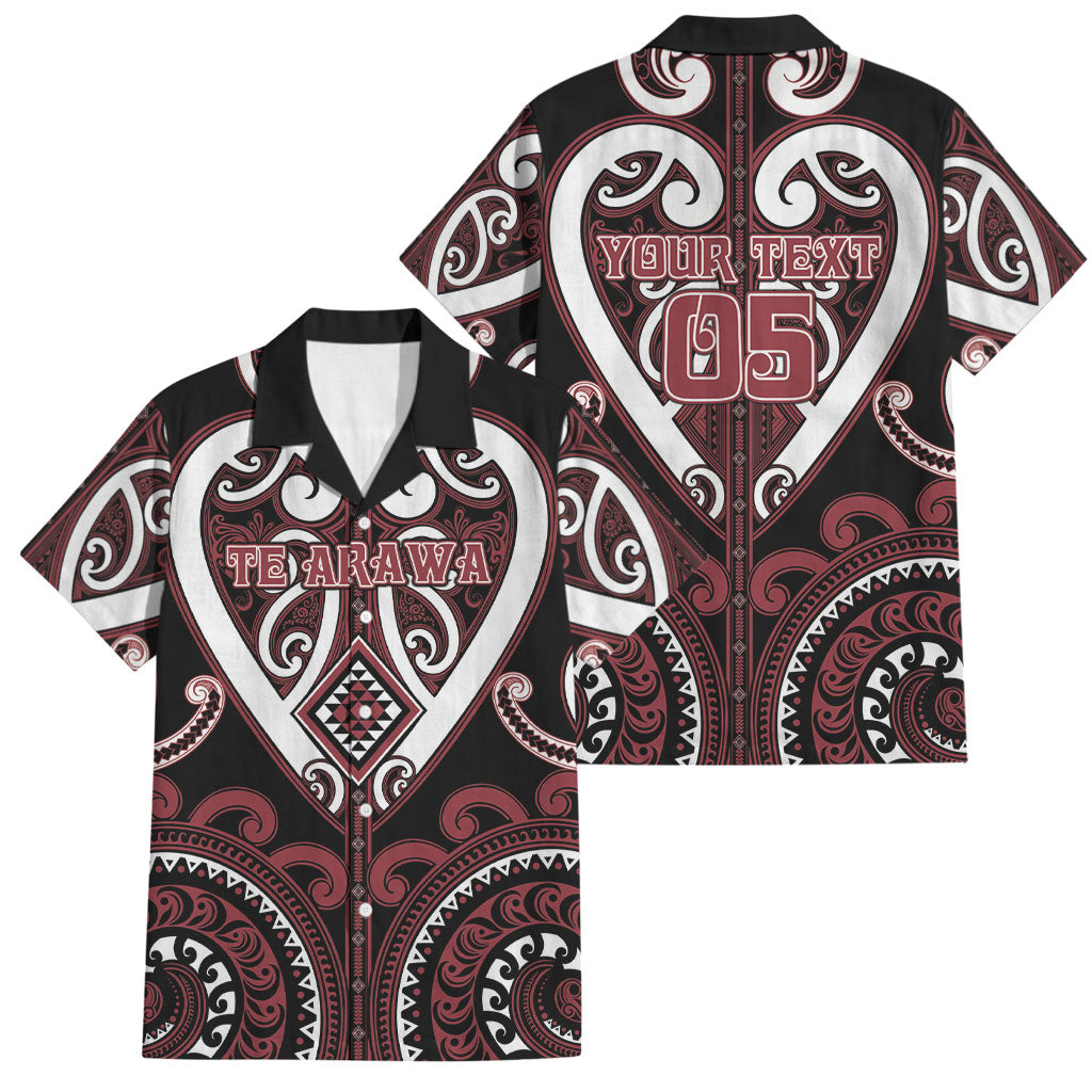 Custom Aotearoa Te Arawa Family Matching Mermaid Dress and Hawaiian Shirt Maori Tribal Pattern