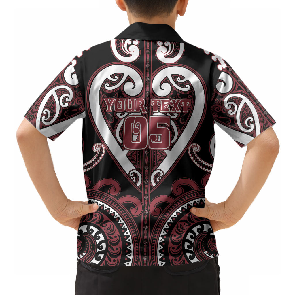 Custom Aotearoa Te Arawa Hawaiian Shirt Maori Tribal Pattern
