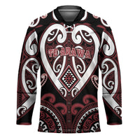 Custom Aotearoa Te Arawa Hockey Jersey Maori Tribal Pattern