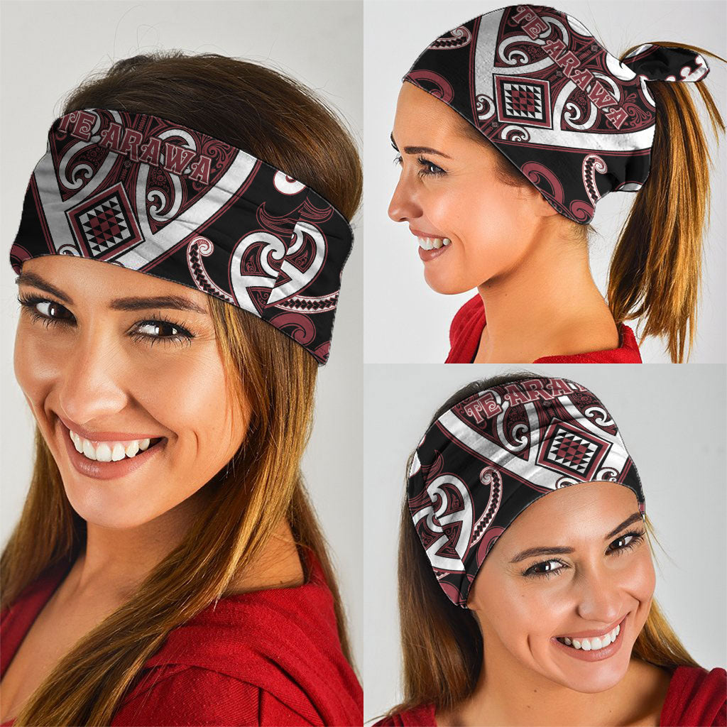 Aotearoa Te Arawa Neck Gaiter Maori Tribal Pattern
