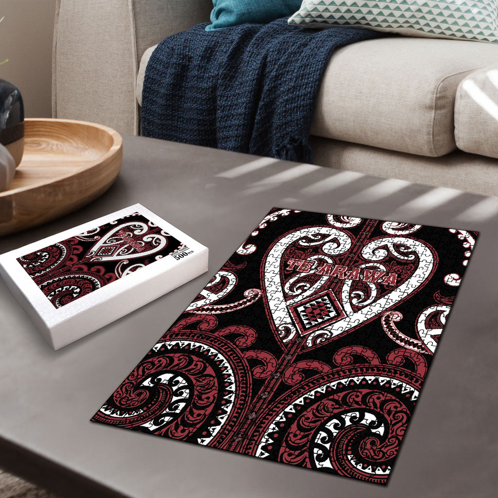 Aotearoa Te Arawa Puzzle Maori Tribal Pattern