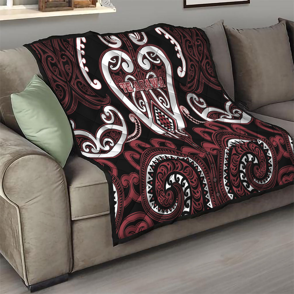 Aotearoa Te Arawa Quilt Maori Tribal Pattern