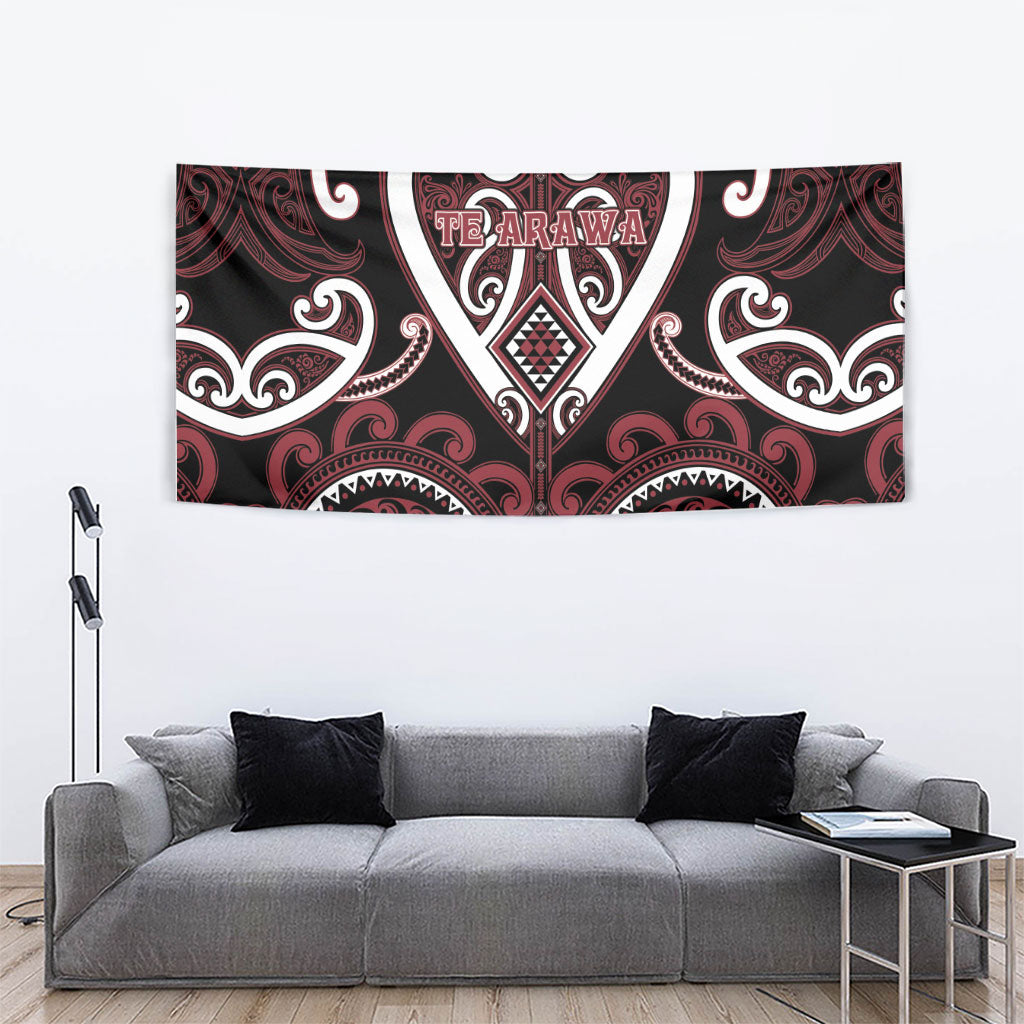 Aotearoa Te Arawa Tapestry Maori Tribal Pattern