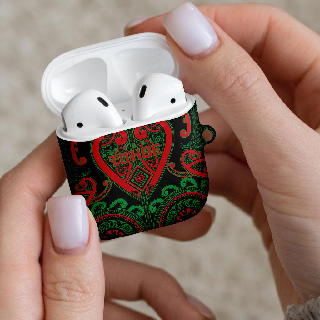 Aotearoa Ngai Tuhoe AirPods Case Maori Tribal Pattern