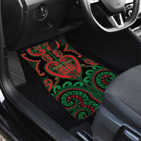 Custom Aotearoa Ngai Tuhoe Car Mats Maori Tribal Pattern
