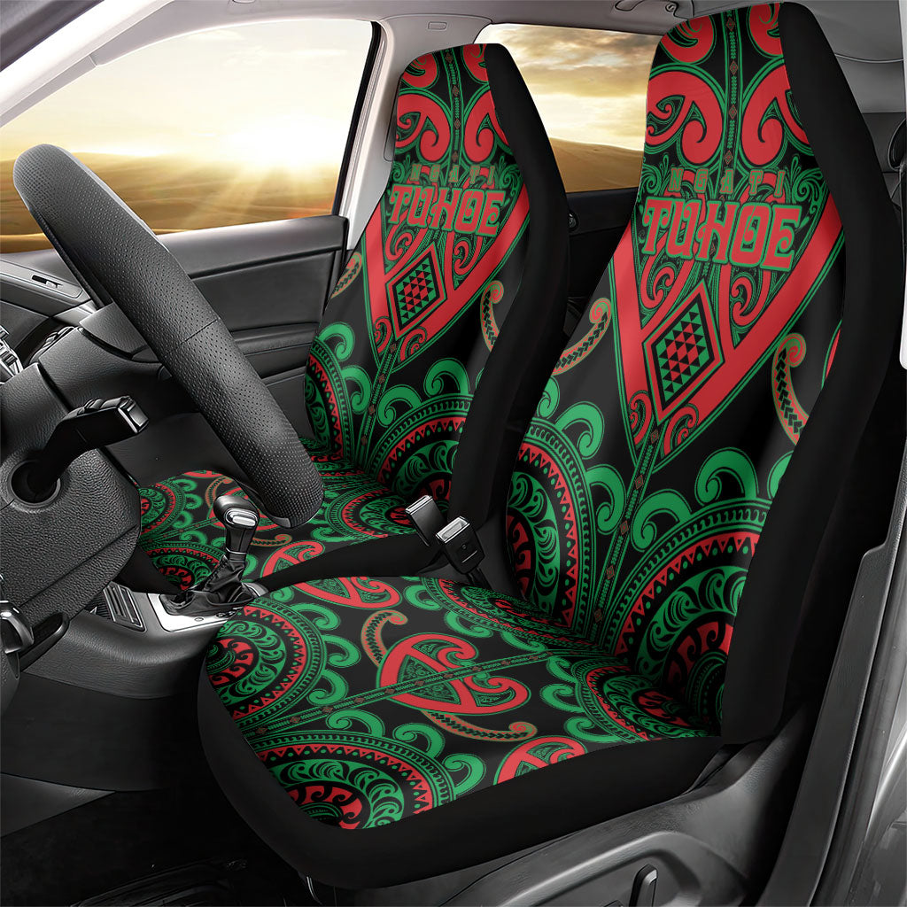 Aotearoa Ngai Tuhoe Car Seat Cover Maori Tribal Pattern
