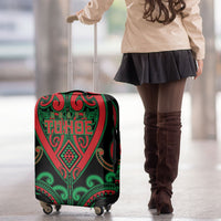 Aotearoa Ngai Tuhoe Luggage Cover Maori Tribal Pattern