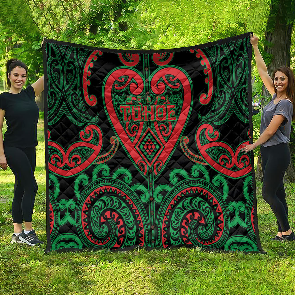 Aotearoa Ngai Tuhoe Quilt Maori Tribal Pattern