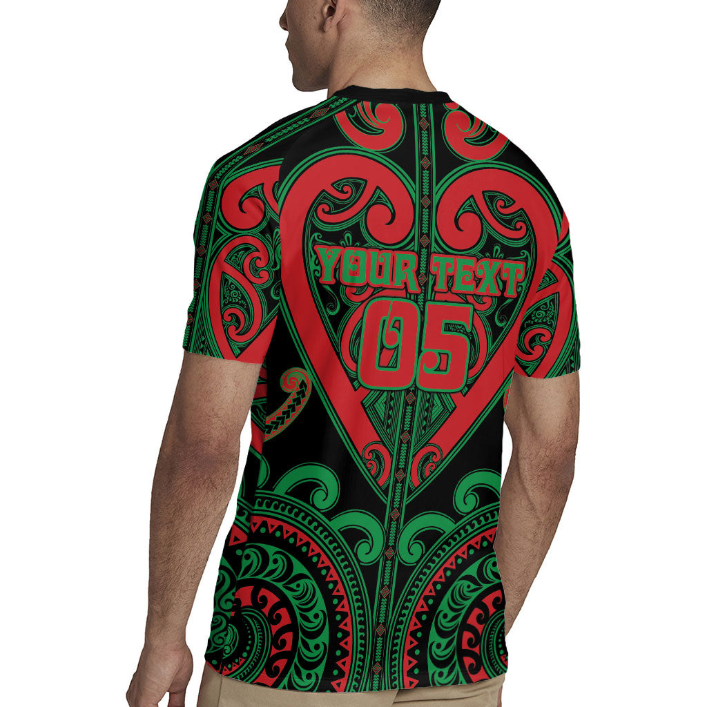 Custom Aotearoa Ngai Tuhoe Rugby Jersey Maori Tribal Pattern
