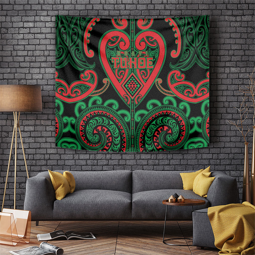 Aotearoa Ngai Tuhoe Tapestry Maori Tribal Pattern