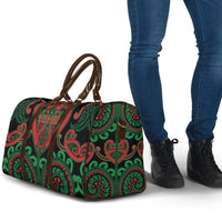 Aotearoa Ngai Tuhoe Travel Bag Maori Tribal Pattern