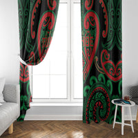Aotearoa Ngai Tuhoe Window Curtain Maori Tribal Pattern