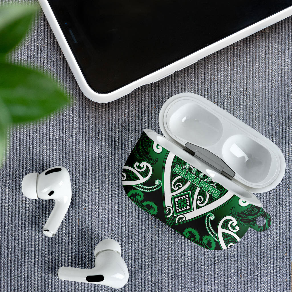 Aotearoa Ngati Maniapoto AirPods Case Maori Tribal Pattern