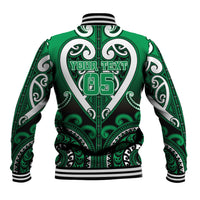 Custom Aotearoa Ngati Maniapoto Baseball Jacket Maori Tribal Pattern