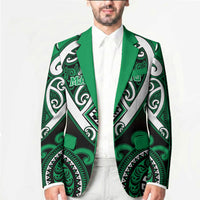 Custom Aotearoa Ngati Maniapoto Blazer Maori Tribal Pattern