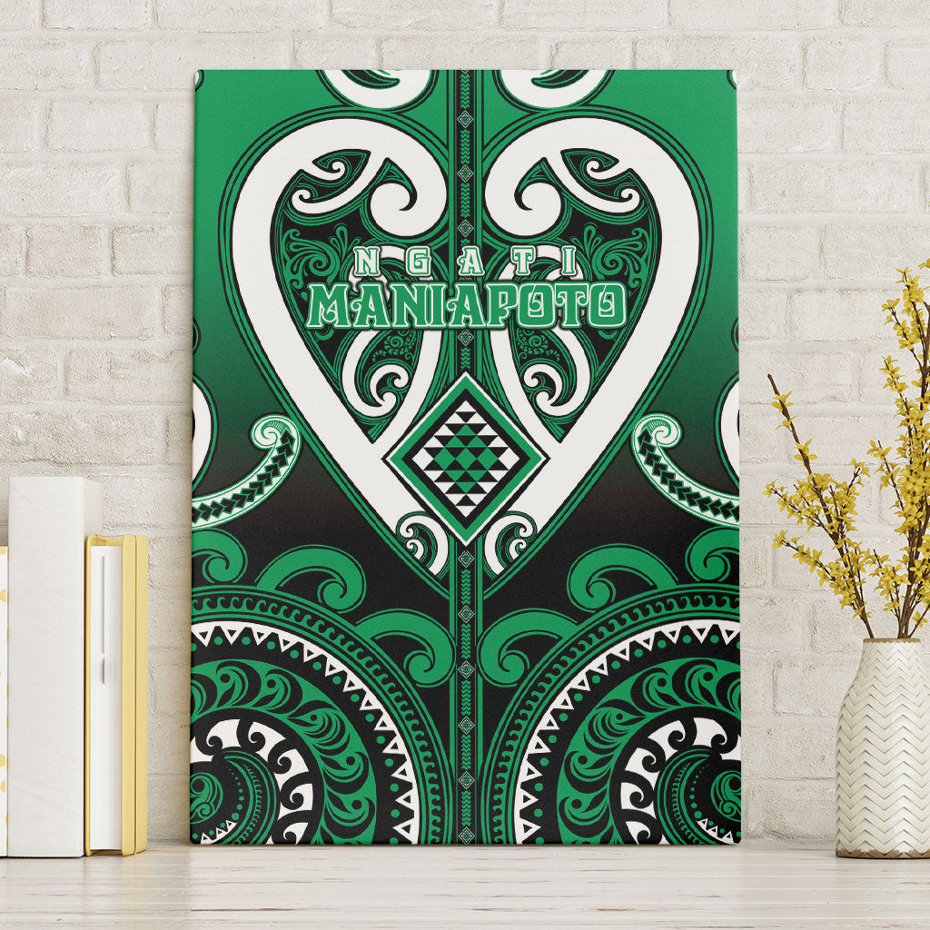 Aotearoa Ngati Maniapoto Canvas Wall Art Maori Tribal Pattern
