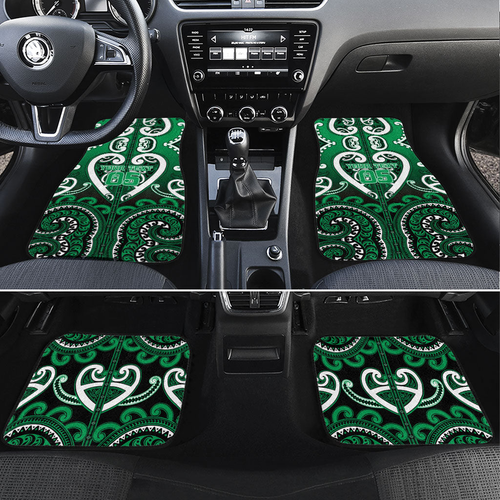 Custom Aotearoa Ngati Maniapoto Car Mats Maori Tribal Pattern