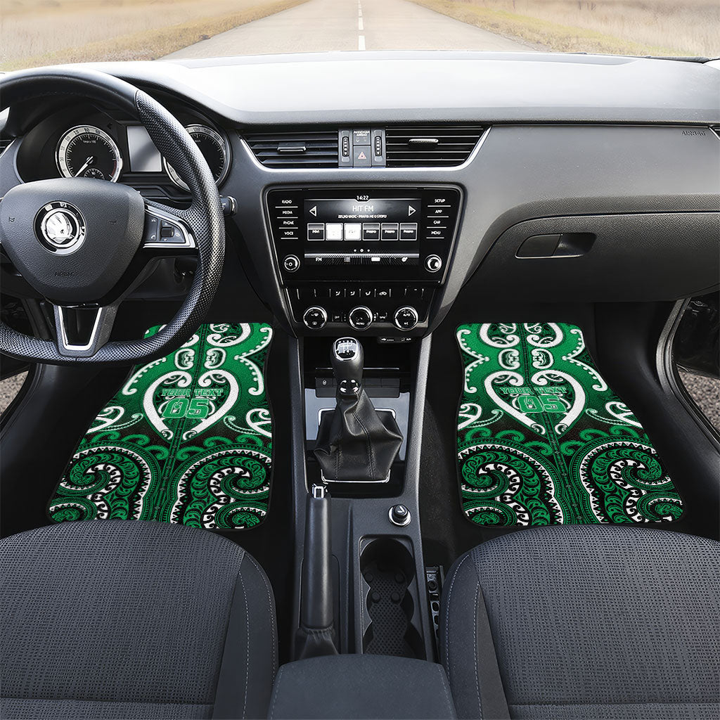 Custom Aotearoa Ngati Maniapoto Car Mats Maori Tribal Pattern