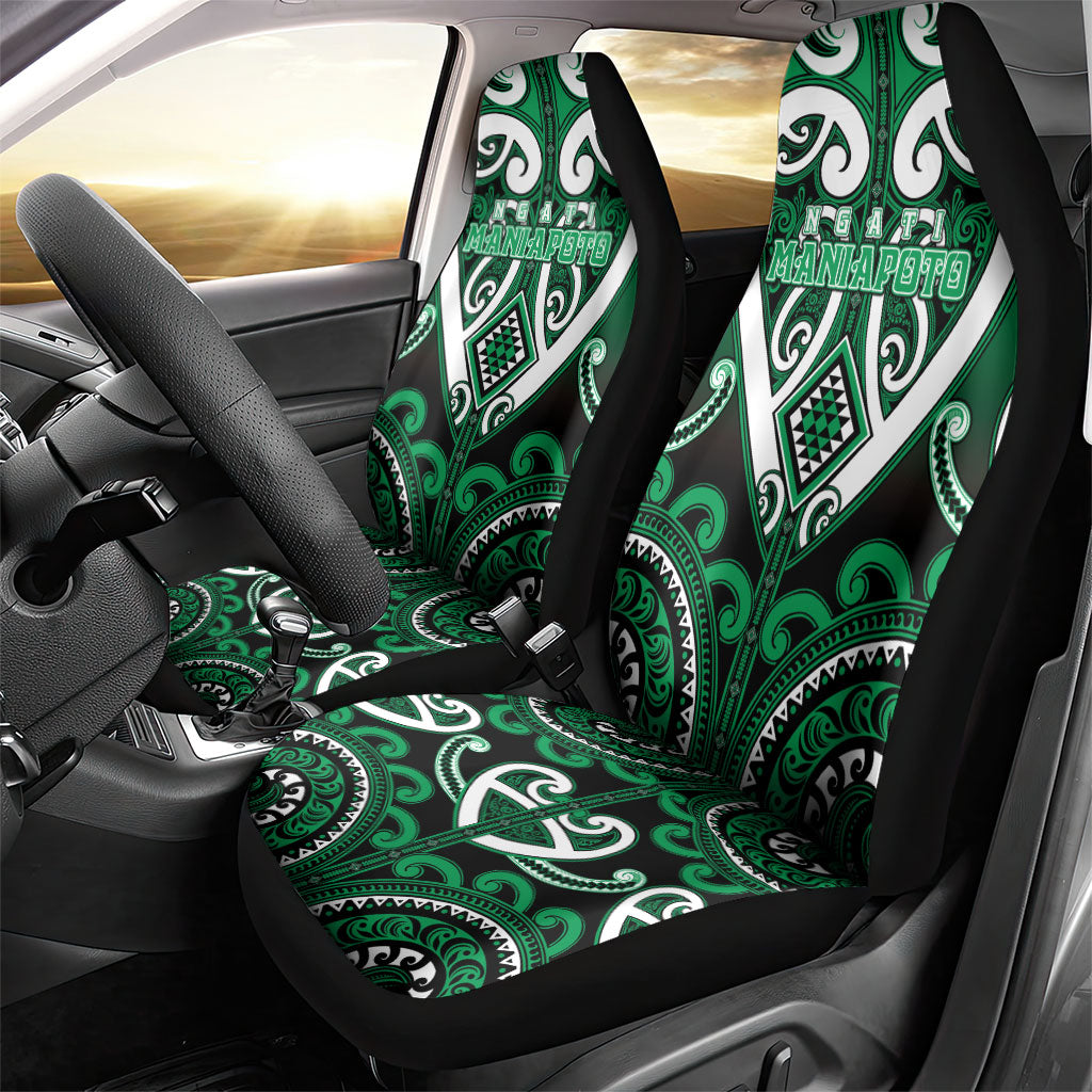 Aotearoa Ngati Maniapoto Car Seat Cover Maori Tribal Pattern