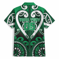 Custom Aotearoa Ngati Maniapoto Hawaiian Shirt Maori Tribal Pattern