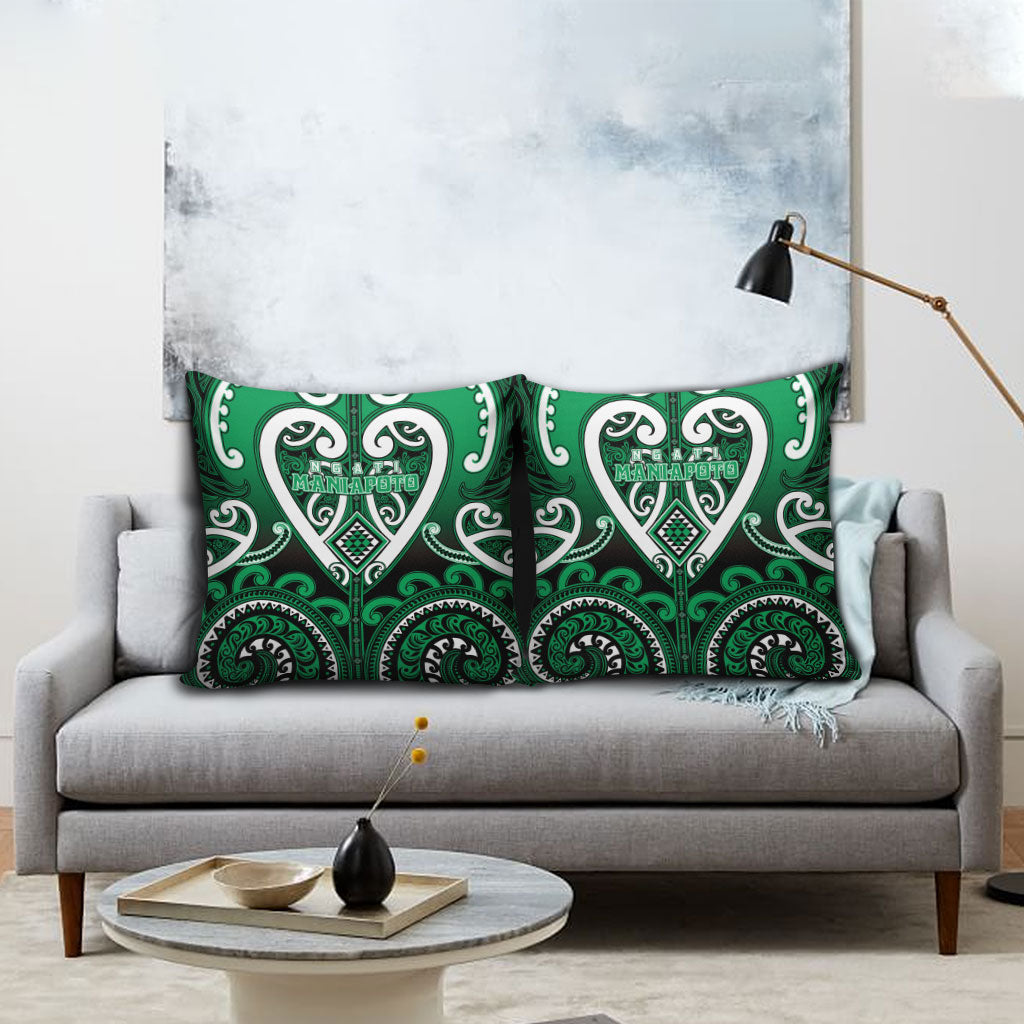 Aotearoa Ngati Maniapoto Pillow Cover Maori Tribal Pattern