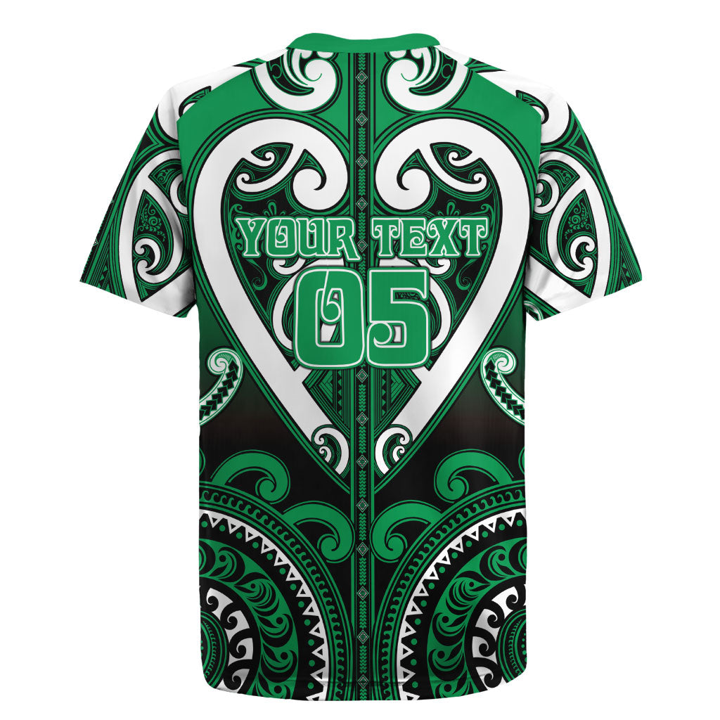 Custom Aotearoa Ngati Maniapoto Rugby Jersey Maori Tribal Pattern