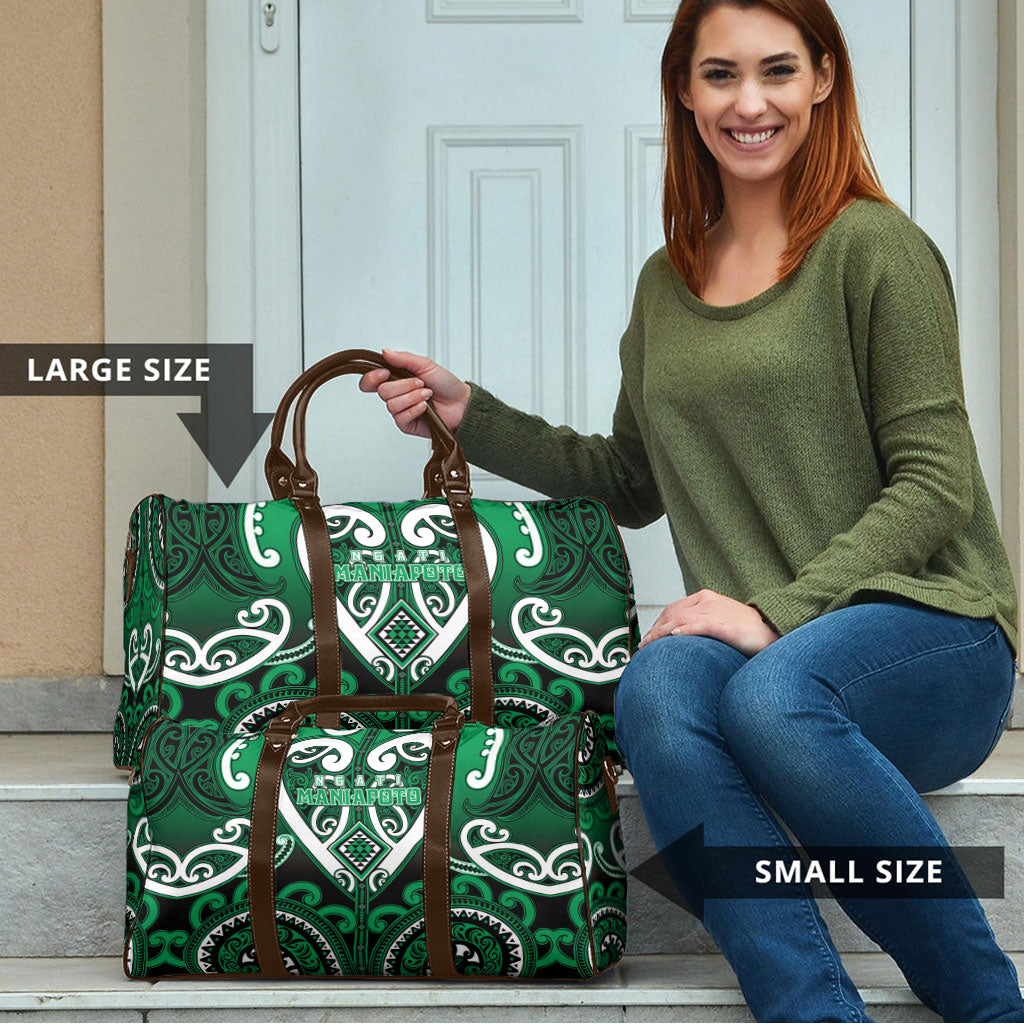 Aotearoa Ngati Maniapoto Travel Bag Maori Tribal Pattern